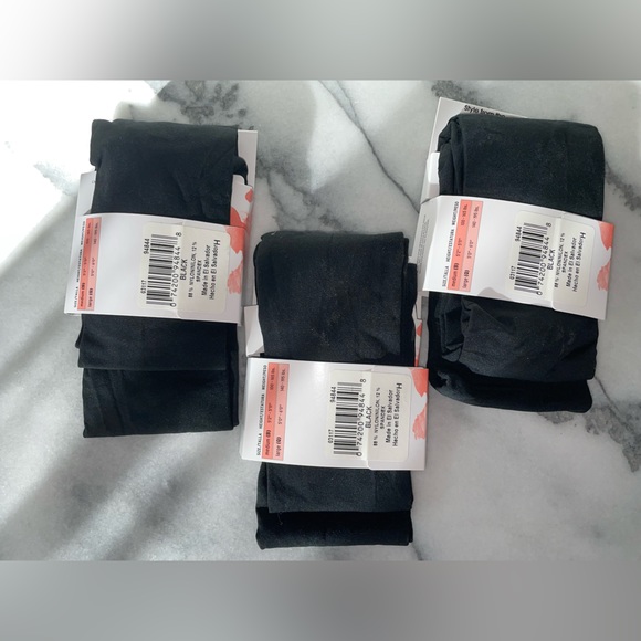 L’eggs convert-a-tight set of 3 in black. Brand new and never worn. - Picture 2 of 2